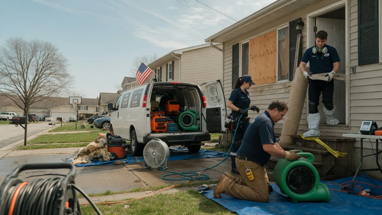 Water Damage Restoration in Curryville, PA near me
